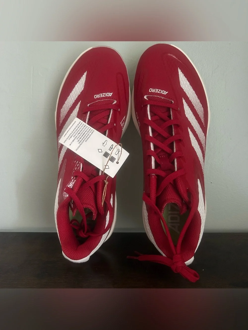 Adidas Adizero Electric BS Men’s Baseball Cleats Red Size 8.5 IH3462